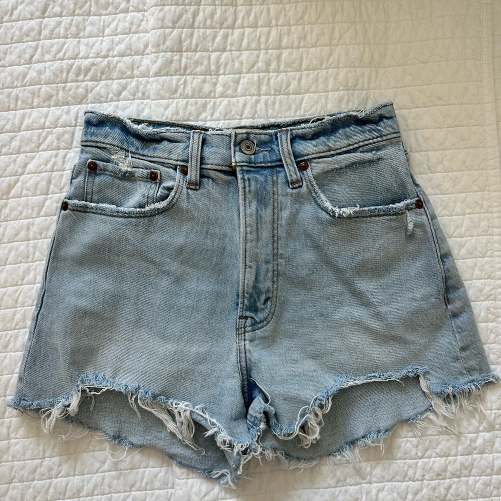 Abercrombie & Fitch, Mom Shorts, High Rise, Curve Love